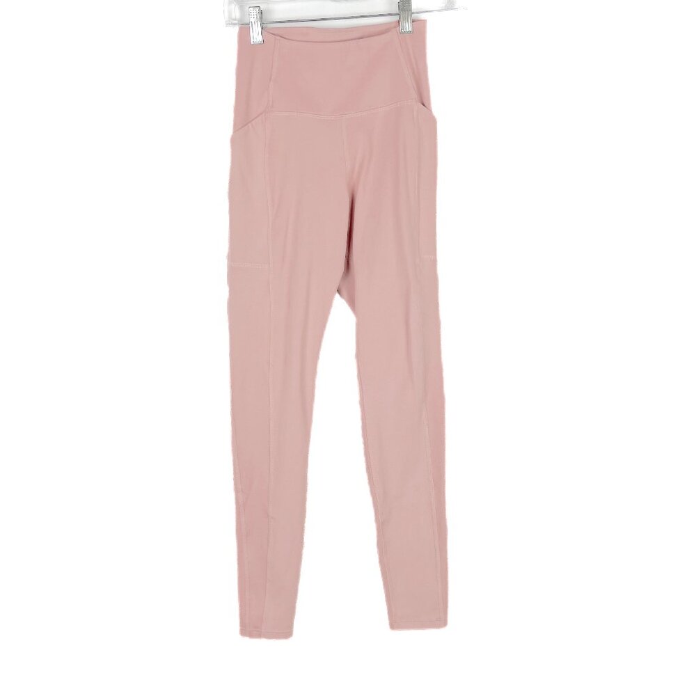 Girlfriend Collective Pocket Leggings Athletic Blush Pink Size Small S EUC
